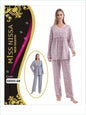 Soft Cotton Loose-Fit Long Nightshirt Comfortable Daily Wear and Sleepwear