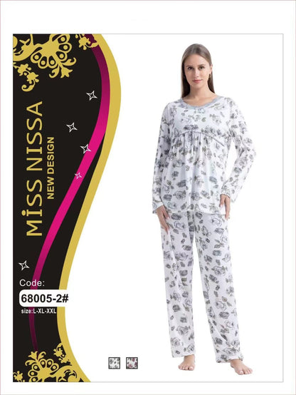 Soft Cotton Loose-Fit Long Nightshirt Comfortable Daily Wear and Sleepwear
