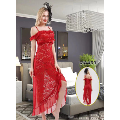 Women Lingerie Sleepwear Long Nightgown